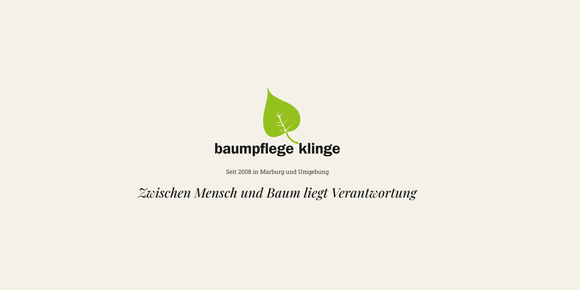 Baumpflege Klinge – Professionelle Baumpflege mit Seiltechnik